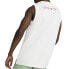 Puma Classics Love Marathon Mesh Tank Top Mens White Casual Athletic 62440802