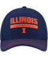 Men's Navy Illinois Fighting Illini 2024 Sideline Performance Adjustable Hat