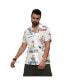 Men's Multicolour Retro Graphic Shirt