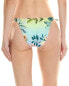 Pq Swim Ruched Tie Full Bikini Bottom Women's