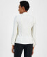 Women's Collarless Long-Sleeve Blouse