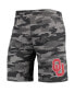 Men's Charcoal, Gray Oklahoma Sooners Camo Backup Terry Jam Lounge Shorts