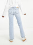 Stradivarius STR straight leg jean in light blue