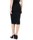 Women's Ponte Zip-Front Pencil Skirt, Created for Macy's