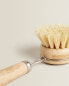 Wooden tableware brush