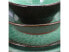 Gibson Elite Green Lantern 16-Piece Double Bowl Dinnerware Set, Teal