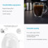 2x Thermo Glas Teeglas Kaffeeglas 250ml