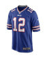 Men's Joe Ferguson Royal Buffalo Bills Game Retired Player Jersey