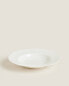 Bone china pasta plate