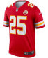 Men's Clyde Edwards-Helaire Red Kansas City Chiefs Legend Jersey