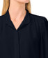 Women's Stand-Collar Long-Sleeve Blouse