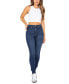 Juniors' Curvy Ultra High-Rise Skinny Jeans