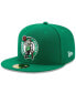 Men's Kelly Green Boston Celtics 2024 NBA Finals Champions Side Patch 59FIFTY Fitted Hat