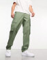 ASOS DESIGN baggy cargo trouser in khaki