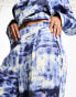 Vero Moda abstract wide leg trouser co-ord in abstract print