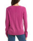 Forte Cashmere Raglan V-Neck Cashmere Sweater Women's