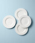 Opal Innocence Carved 4-Piece Accent Plate Set