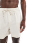 Goldsboro resort beach shorts in natural