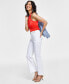 Women's High-Rise Tab-Waist Kick Flare Jeans, Created for Macy's