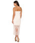 Women's Embroidered Beaded-Strap Sheath Dress