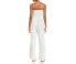 Peixoto Women's Harriet Jumpsuit White Canvas Size Small