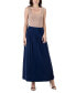 Women's Foldover with Pockets Maxi Skirt