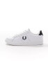 Fred Perry B721 leather trainers in white