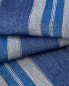 Striped linen table runner