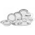 Victoria 57-Pc. Dinnerware Set, Service for 8