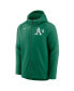 Men's Kelly Green, Oakland Athletics Authentic Collection Full-Zip Hoodie Performance Jacket