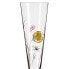 Champagnerglas Goldnacht Vollmond