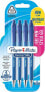 Paper Mate PAPER MATE Gelschreiber FlexGrip Gel 4er blau M 0.7mm Blister