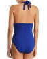 La Blanca 259626 Women's Island Goddess Halter One-Piece Swimsuit Size 10