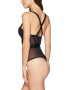 Dkny 159697 Women's Sheers Strapless Black Lingerie Bodysuit Size 34D