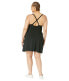 Madewell 291083 Women Plus MWL Flex Fitness Dress True Black Size 1X