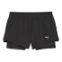 Puma Run Ultraweave 2In1 Velocity Shorts Womens Black Casual Athletic Bottoms 52