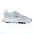 Reebok LX2200 Mens Gray Leather Lace Up Lifestyle Sneakers Shoes 7