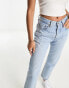 Levi's 501 crop jean in light blue wash