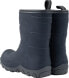 Gummistiefel mit Wollfutter, blau, Gr. 28/29