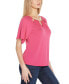 Women's Cutout Detail Knit Top