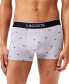 Men's Casual Signature Crocodile Print Trunk Set, 3 Pack