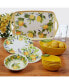 Certified Lemon Zest 6 Piece Melamine Salad Plate