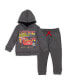 Toddler Boys Pixar Cars Lightning McQueen Fleece Pullover Hoodie and Pants Outfit Set to