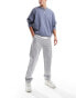 Levi's XX easy chino with drawstring waistband in white navy pinstripe