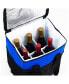 Insulated 6 Bottle Wine Carrier on Wheels