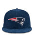 Men's Navy New England Patriots Throwback Cord 59FIFTY Fitted Hat