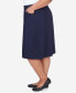 Plus Size Classic Stretch Waist Skirt