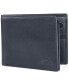 Men's Bellagio Collection Center Wing Bifold Wallet with Coin Pocket