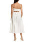 Rachel Rachel Roy Scallop Linen-Blend Midi Dress Women's