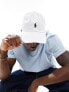 Polo Ralph Lauren logo baseball cap in white